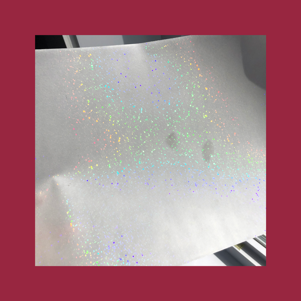 Sequin Glitter Holographic Overlay 50PCS